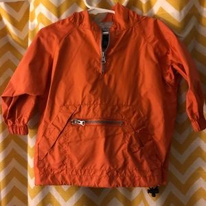 Children’s Place orange windbreaker jacket